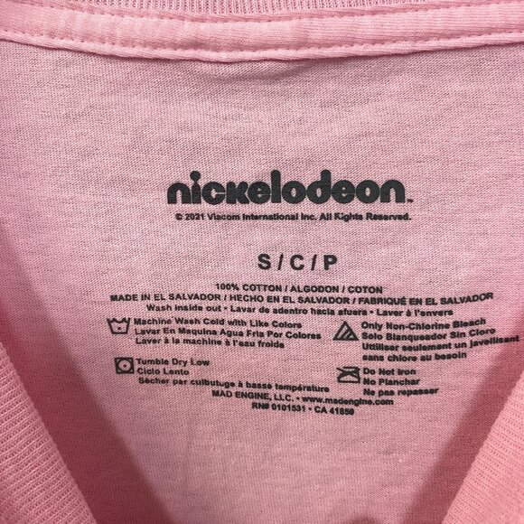 Ren and Stimpy Space Walk Pink T-shirt size Small - Picture 4 of 4